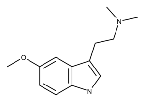 5 meo dmt molecular structure