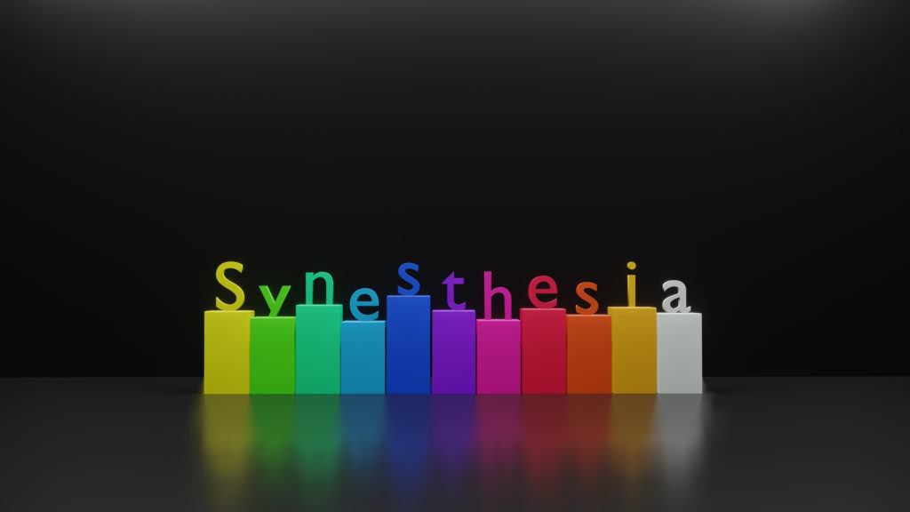 Synesthesia can sometimes make people feel that letters have particular colors.