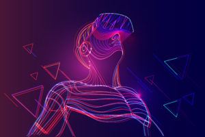 Psychedelics combined with virtual reality goggles